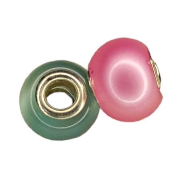 Set of 5 Charms: Unicorn Theme - Silver/Pink/Teal - Create Your Own Bracelet - Picture 9 of 10